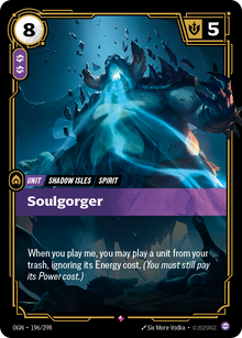 Soulgorger — Origins — Rare — Unit