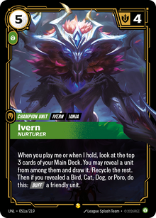 Ivern - Nurturer (Alternate Art) — Unleashed — Showcase — Unit