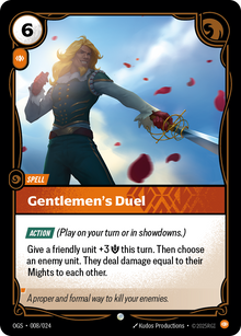 Gentlemen's Duel — Proving Grounds — Common — Spell