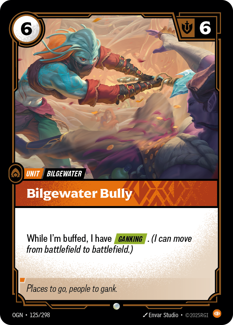Bilgewater Bully — Origins — Common — Unit