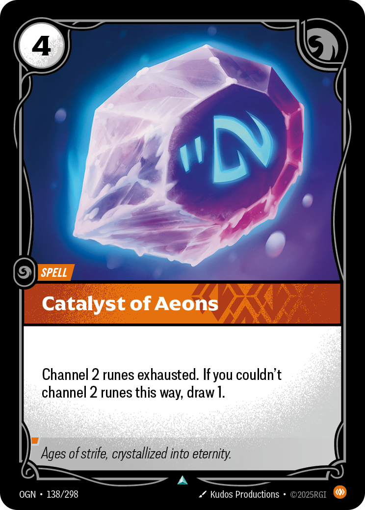 Catalyst of Aeons — Origins — Uncommon — Spell