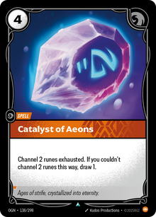 Catalyst of Aeons — Origins — Uncommon — Spell