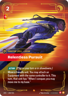 Relentless Pursuit — SFD — Epic — Spell