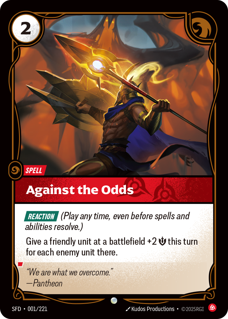 Against the Odds — SFD — Common — Spell