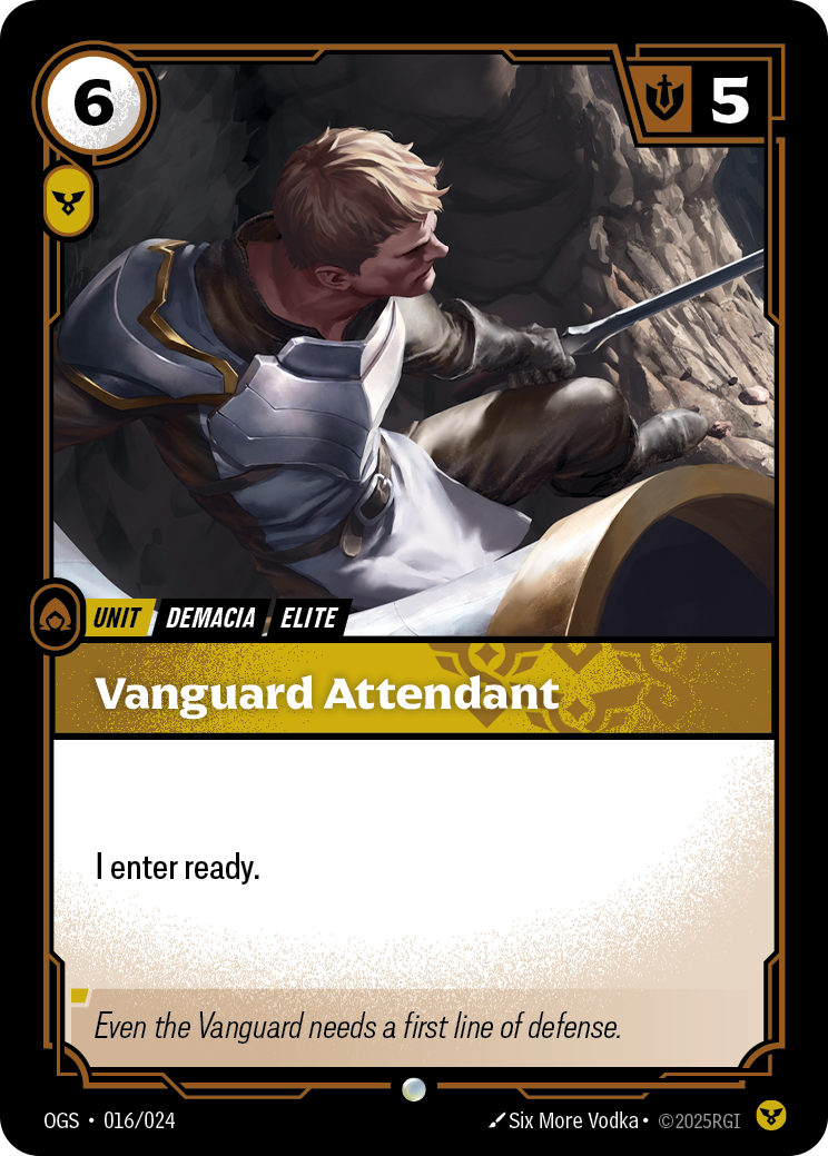 Vanguard Attendant — Proving Grounds — Common — Unit