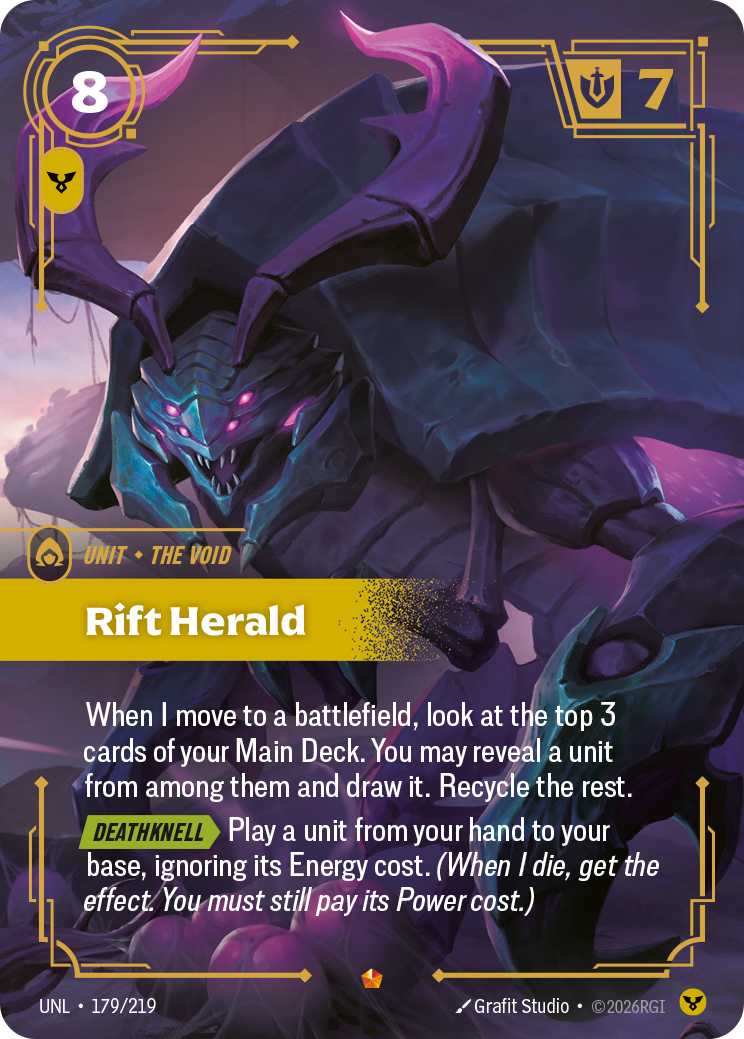 Rift Herald — Unleashed — Epic — Unit