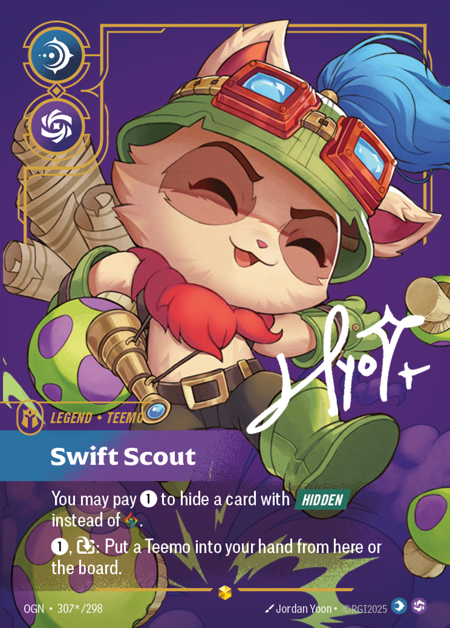 Swift Scout — Origins — Showcase — Legend