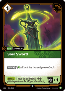 Soul Sword — Unleashed — Common — Gear