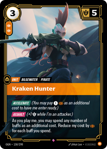 Kraken Hunter — Origins — Rare — Unit