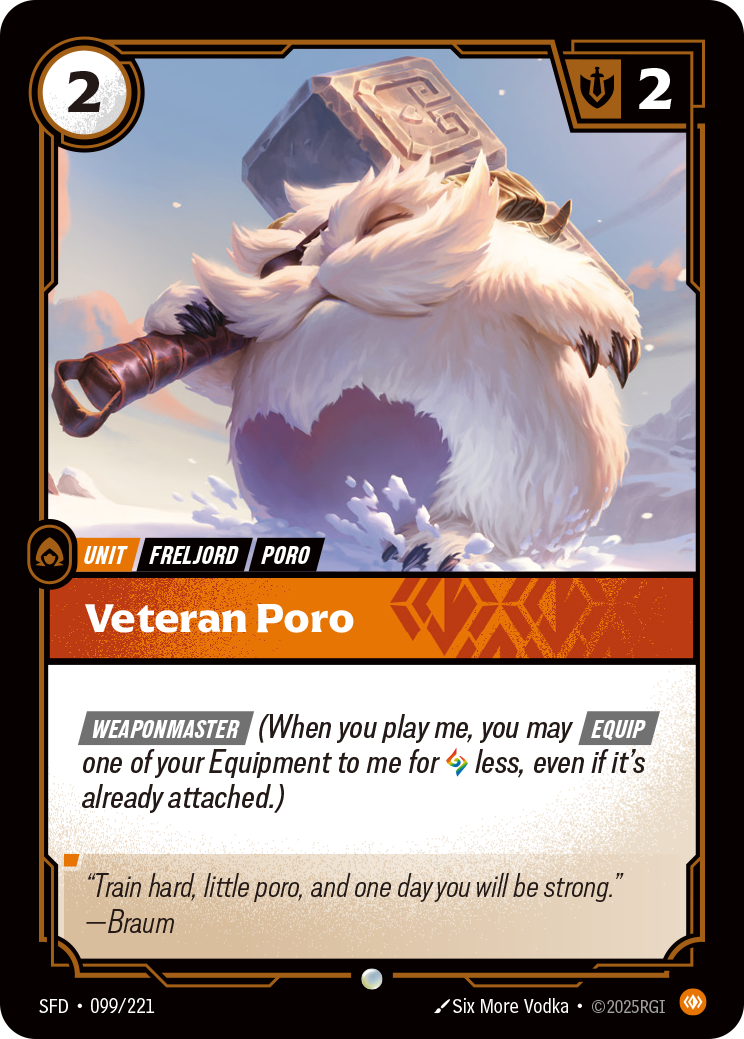 Veteran Poro — SFD — Common — Unit