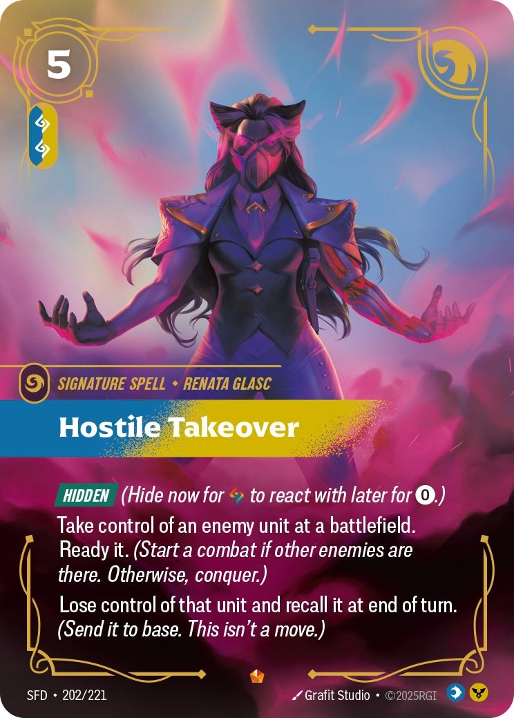 Hostile Takeover — SFD — Epic — Spell
