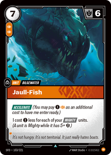 Jaull-Fish — SFD — Uncommon — Unit