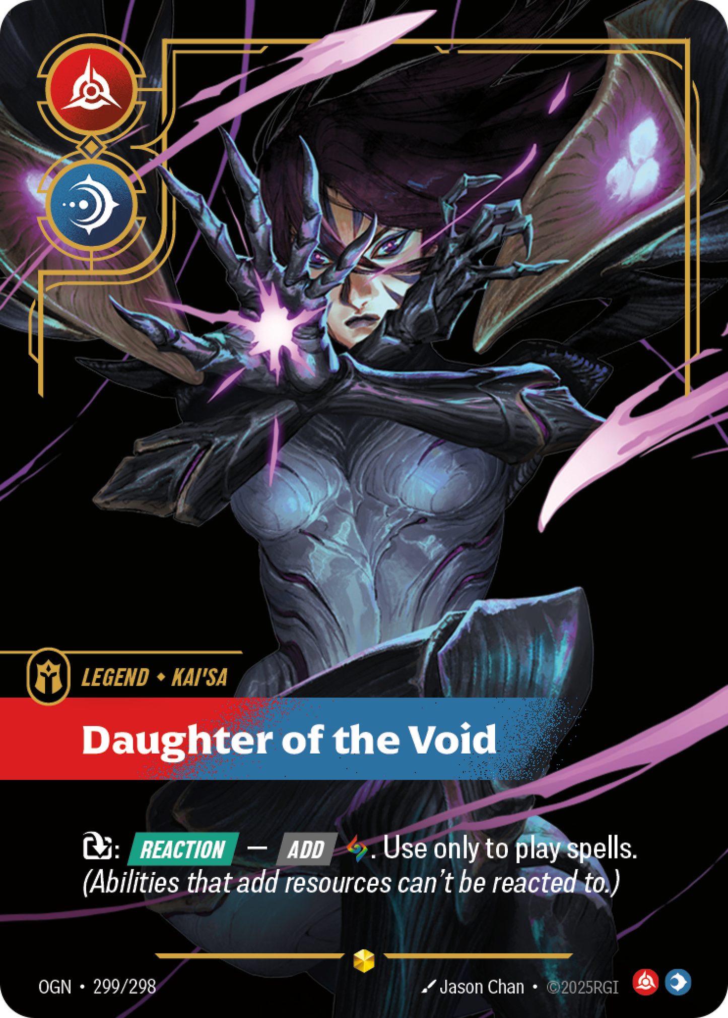 Daughter of the Void — Origins — Showcase — Legend