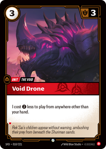 Void Drone — SFD — Common — Unit