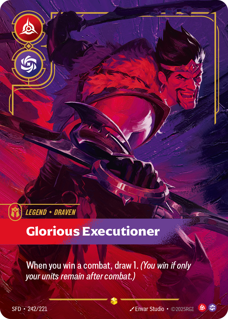 Glorious Executioner — SFD — Showcase — Legend