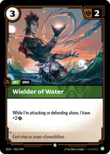 Wielder of Water — Origins — Common — Unit