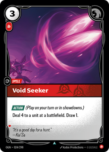 Void Seeker — Origins — Uncommon — Spell