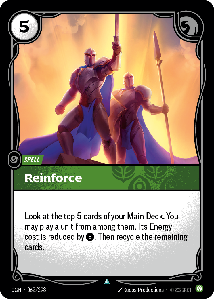 Reinforce — Origins — Uncommon — Spell