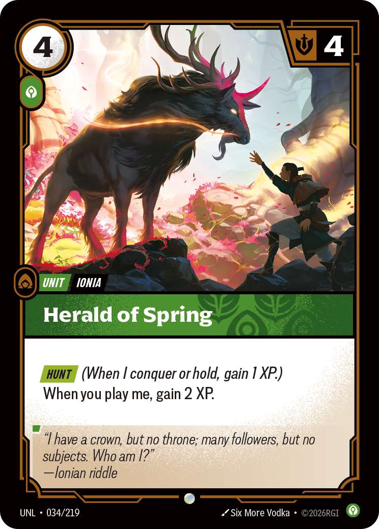 Herald of Spring — Unleashed — Common — Unit