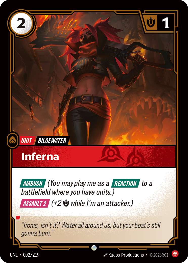 Inferna — Unleashed — Common — Unit