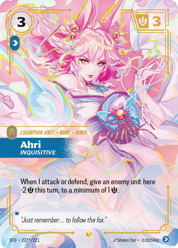 Ahri, Inquisitive — SFD — Showcase — Unit