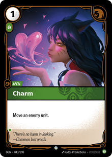 Charm — Origins — Common — Spell