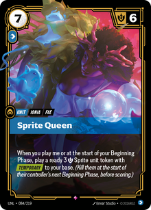 Sprite Queen — Unleashed — Rare — Unit