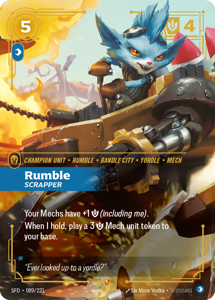 Rumble, Scrapper — SFD — Epic — Unit