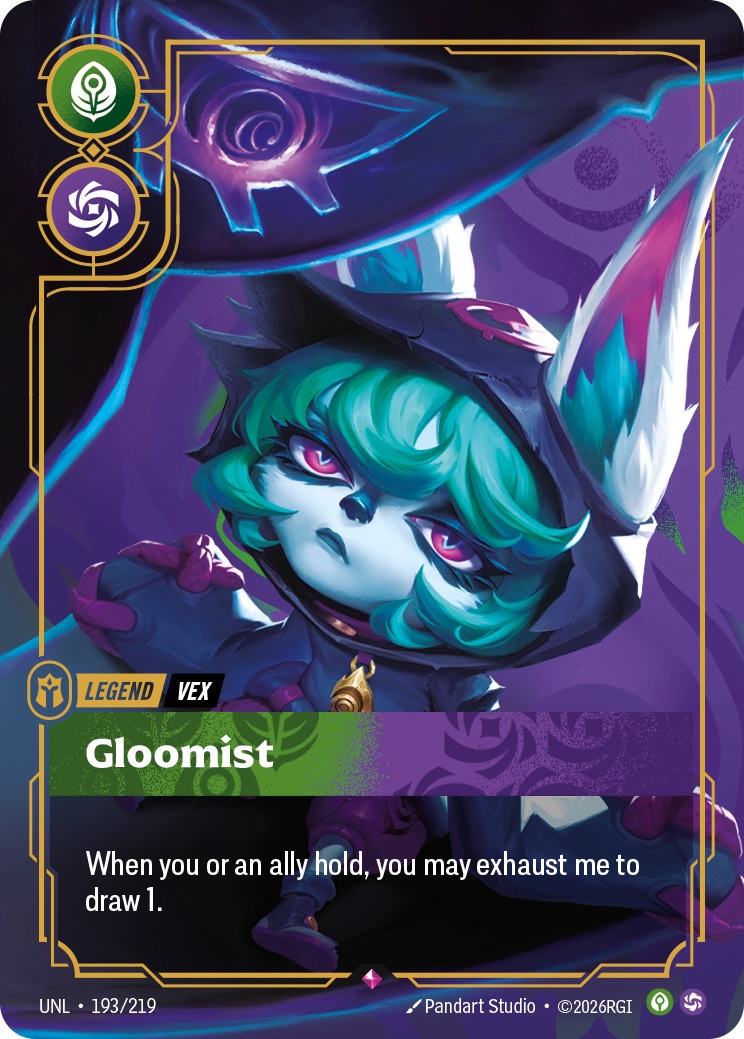 Vex - Gloomist — Unleashed — Rare — Legend