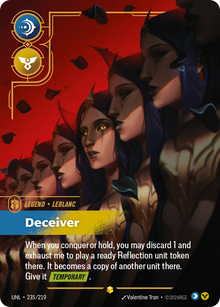 LeBlanc - Deceiver (Overnumbered) — Unleashed — Showcase — Legend