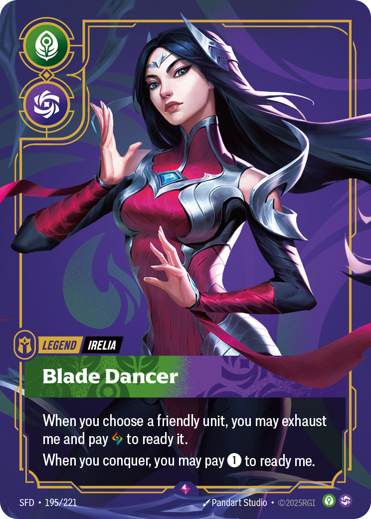 Blade Dancer — SFD — Rare — Legend