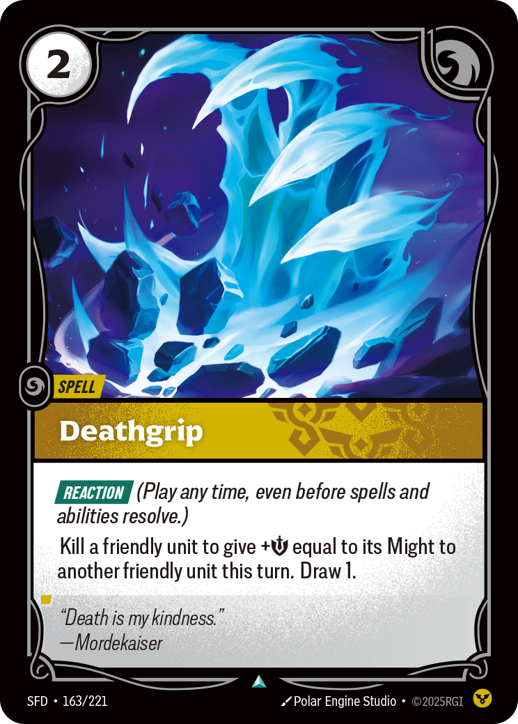 Deathgrip — SFD — Uncommon — Spell