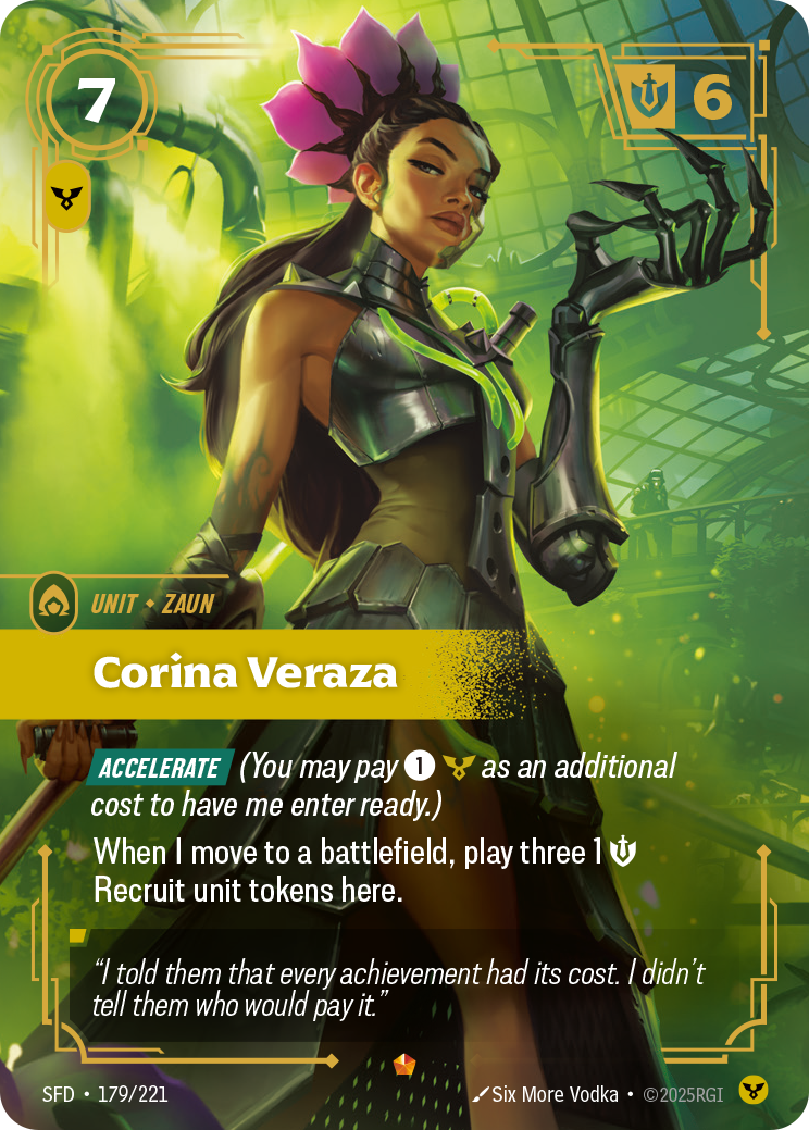 Corina Veraza — SFD — Epic — Unit