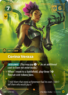 Corina Veraza — SFD — Epic — Unit