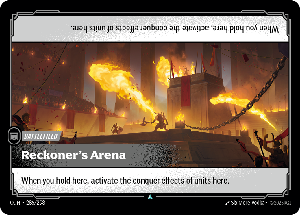 Reckoner's Arena — Origins — Uncommon — Battlefield