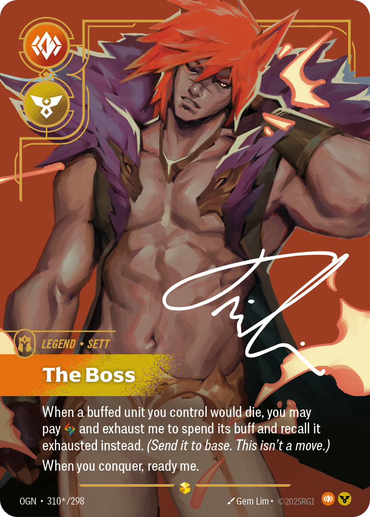 The Boss — Origins — Showcase — Legend