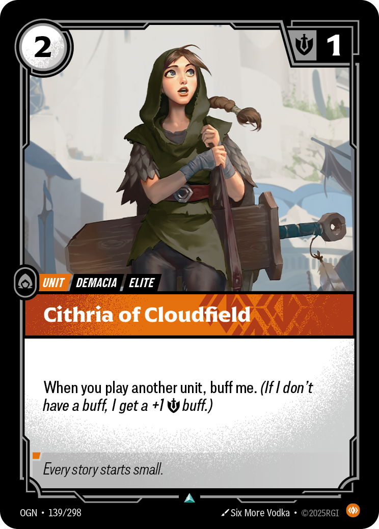 Cithria of Cloudfield — Origins — Uncommon — Unit