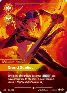 Grand Duelist — SFD — Showcase — Legend