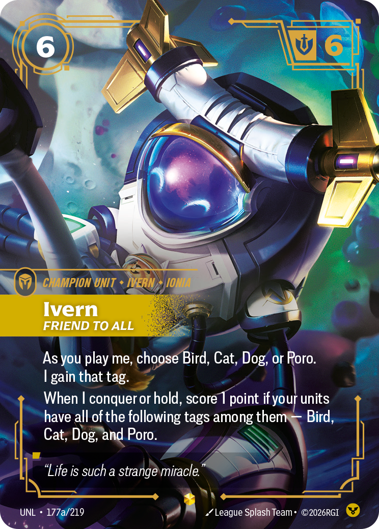 Ivern - Friend to All (Alternate Art) — Unleashed — Showcase — Unit