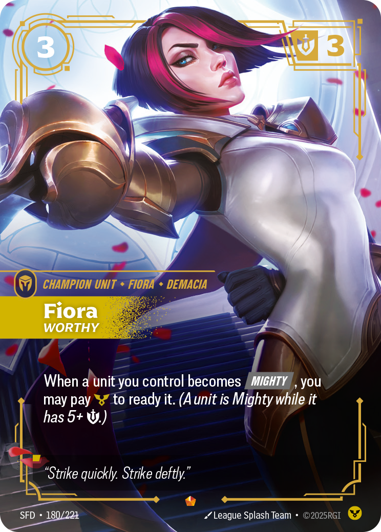 Fiora, Worthy — SFD — Epic — Unit