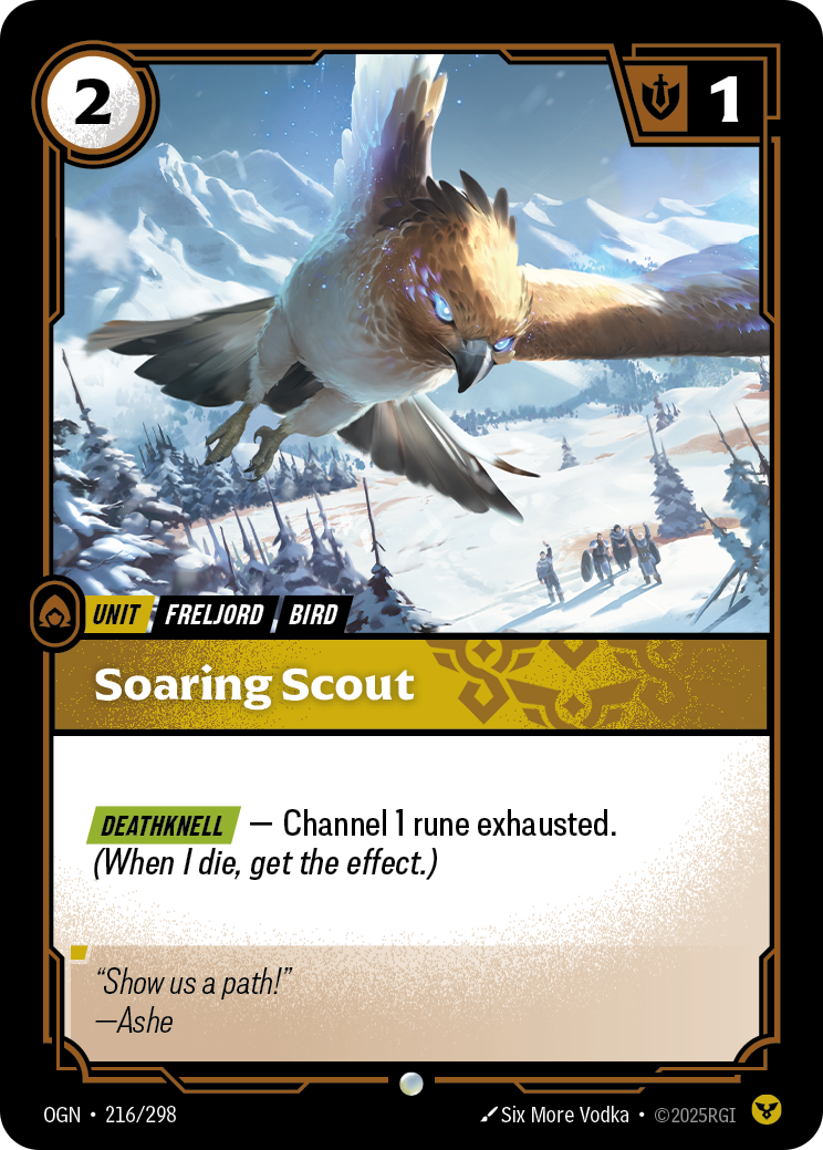 Soaring Scout — Origins — Common — Unit