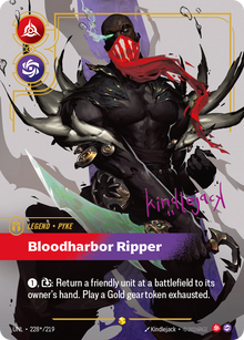 Pyke - Bloodharbor Ripper (Signature) — Unleashed — Showcase — Legend