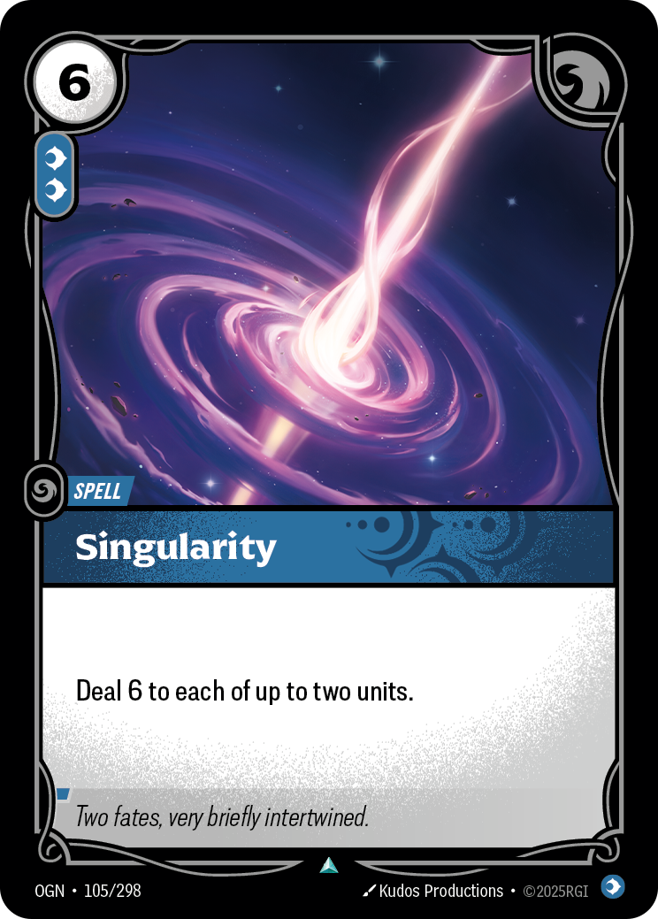 Singularity — Origins — Uncommon — Spell