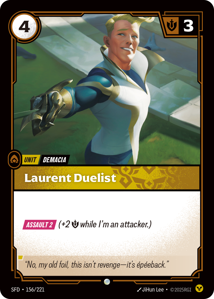 Laurent Duelist — SFD — Common — Unit