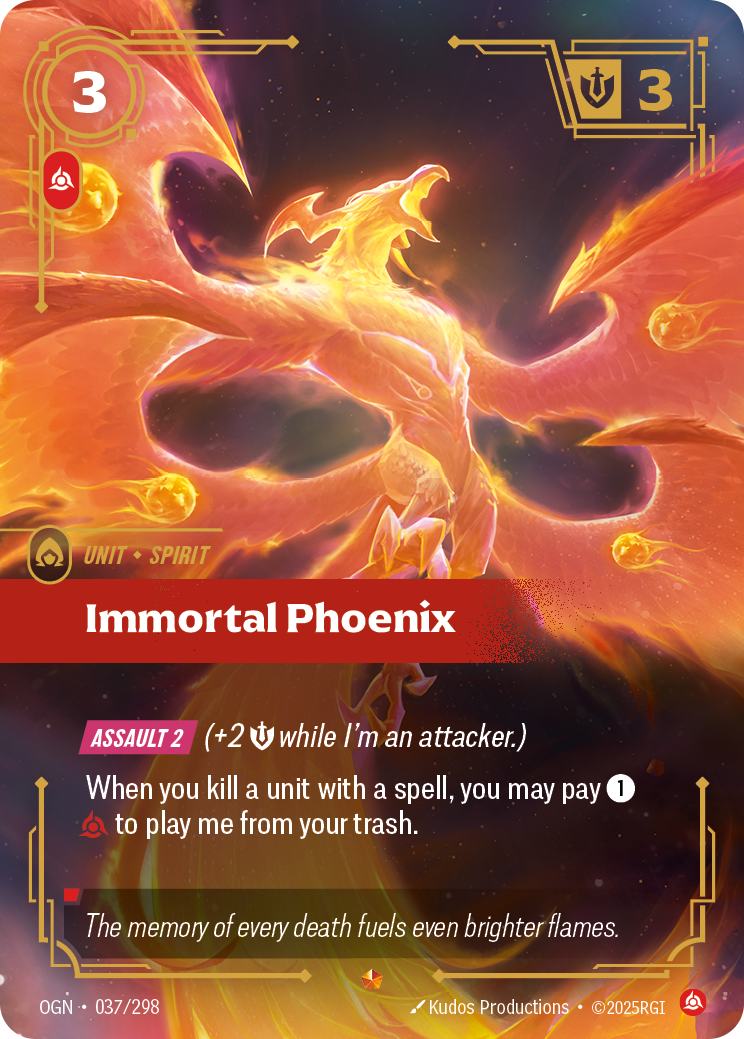 Immortal Phoenix — Origins — Epic — Unit