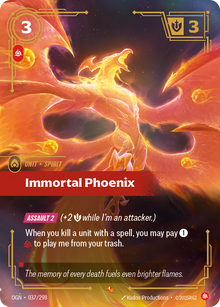 Immortal Phoenix — Origins — Epic — Unit