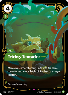 Tricksy Tentacles — Unleashed — Rare — Spell