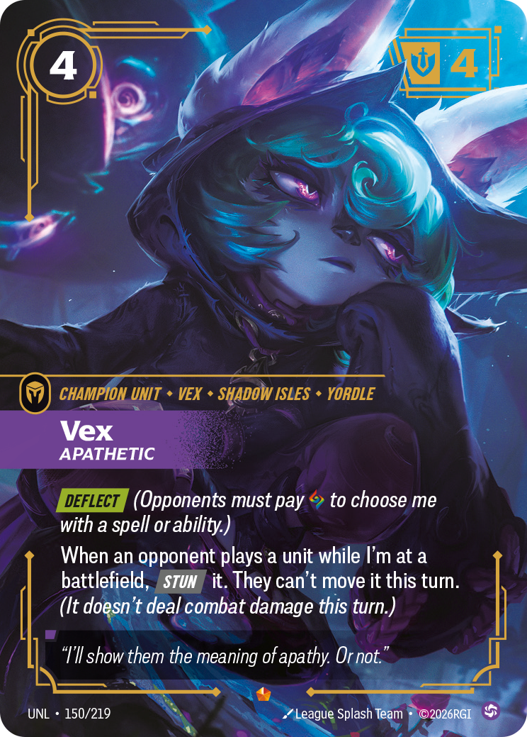 Vex - Apathetic — Unleashed — Epic — Unit