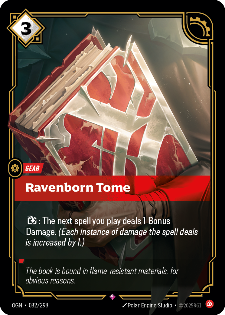 Ravenborn Tome — Origins — Rare — Gear