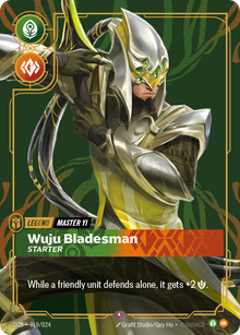 Wuju Bladesman - Starter — Proving Grounds — Rare — Legend